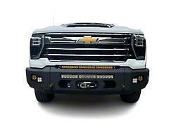 Chassis Unlimited Attitude Series Winch Front Bumper; Black Textured (24-25 Silverado 2500 HD)