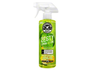 Chemical Guys Zesty Lemon Lime Air Freshener; 16-Ounce