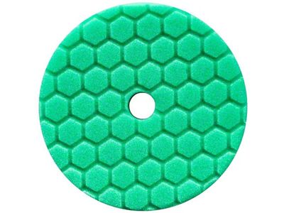 Chemical Guys Green Hex-Logic Quantum Heavy Polishing Pad; 6.50-Inch