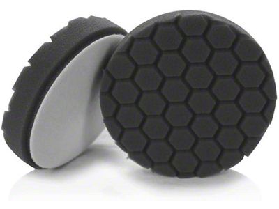 Chemical Guys Black Hex-Logic Finishing Pad; 5.50-Inch