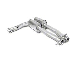 Stainless Works Turbo Chambered Dual Exhaust System; Performance Connect; Middle Side Exit (07-18 5.3L Silverado 1500)