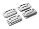 Door Handle Covers; Chrome (04-14 F-150)