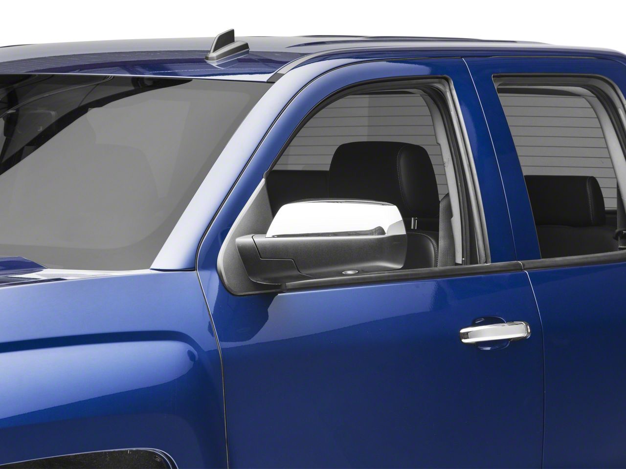 Interior Door Handle Cover Trim for Chevrolet Silverado/GMC Sierra 14-18  Chrome