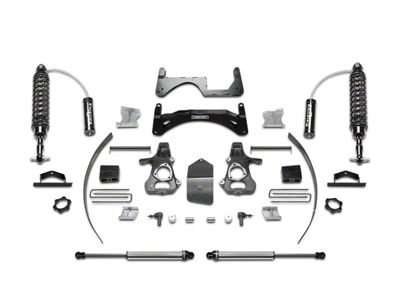 Fabtech 6-Inch Performance Suspension Lift Kit with Dirt Logic 2.5 Coil-Over Reservoirs and Shocks (14-18 2WD/4WD Silverado 1500 Double Cab, Crew Cab)