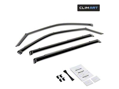 in-Channel Window Deflectors (19-23 RAM 1500 Crew Cab)