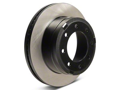 C&L OE Replacement Black Coated 8-Lug Rotor; Rear (13-22 F-250 Super Duty)