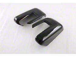 Cobra-Tek Mirror Covers; Gloss Black (21-25 F-150)