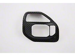 Cobra-Tek 4-Wheel Drive Switch Cover Trim; Carbon Fiber Print (19-24 RAM 1500)