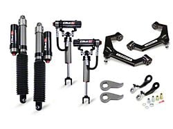 Cognito Motorsports 3-Inch Elite Leveling Kit with Elka 2.5 Reservoir Shocks (11-19 Sierra 2500 HD)