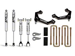 Cognito Motorsports 3-Inch Performance Control Arm Leveling Lift Kit with FOX PS 2.0 IFP Shocks (20-25 Sierra 2500 HD)