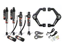 Cognito Motorsports 3-Inch Elite Leveling Kit with FOX Elite 2.5 Reservoir Shocks (11-19 Silverado 2500 HD)