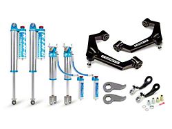 Cognito Motorsports 3-Inch Elite Leveling Kit with King 2.5 Reservoir Shocks (20-25 Silverado 2500 HD)