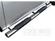 5-Inch Oval Straight Side Step Bars; Stainless Steel (15-22 Colorado Extended Cab)