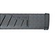 6-Inch BlackTread Side Step Bars without Mounting Brackets; Textured Black (15-22 Colorado Extended Cab)