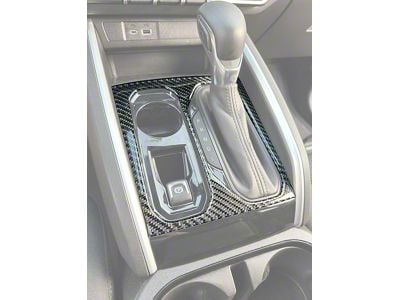 Center Console Accent Trim; Domed Carbon Fiber (23-25 Colorado)