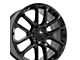 CV67 Satin Black 6-Lug Wheel; 24x10; 28mm Offset (23-24 Colorado)