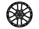 CV67 Satin Black 6-Lug Wheel; 24x10; 28mm Offset (23-24 Colorado)