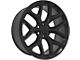 CV98B Satin Black 6-Lug Wheel; 24x10; 24mm Offset (23-24 Colorado)