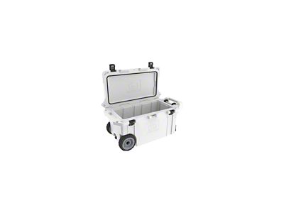 Elite Wheeled Cooler; 80-Quart; White