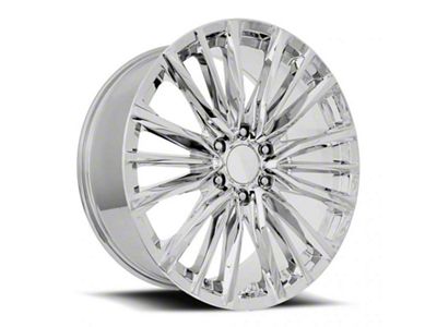 Escalade Platinum V Replica Chrome 6-Lug Wheel; 22x9; 28mm Offset (23-24 Colorado)