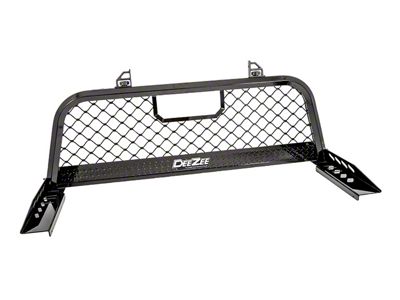 Heavy Duty Ultra Mesh Front Cab Rack; Gloss Black (15-22 Colorado)