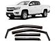 in-Channel Window Deflectors (15-22 Colorado Crew Cab)