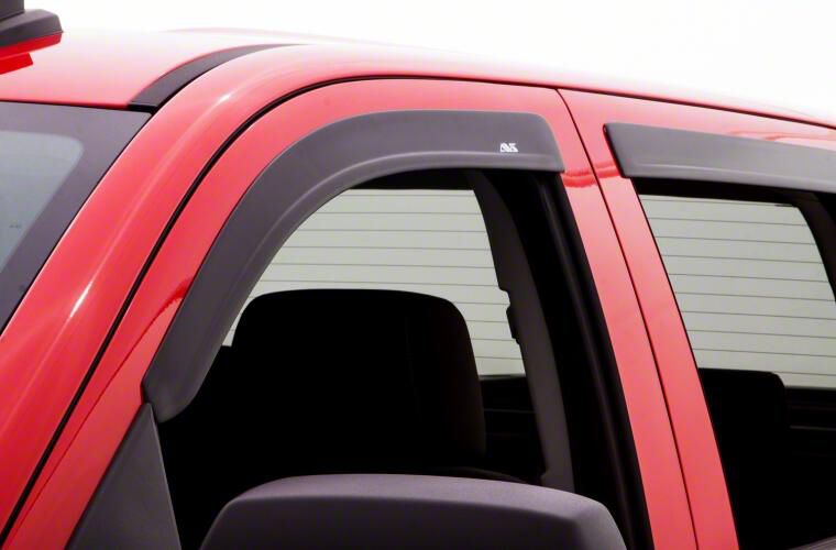 Colorado Low Profile Ventvisor Window Deflectors; Front and Rear; Matte ...