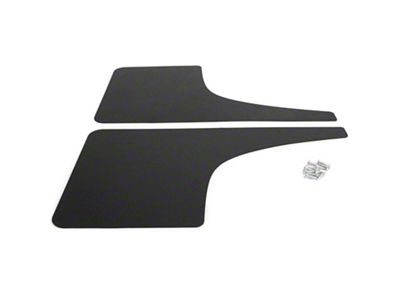 Mud Flaps; Front; Dry Carbon Fiber Vinyl (15-22 Colorado)