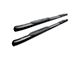 Pro Traxx 4-Inch Oval Side Step Bars; Black (15-22 Colorado Extended Cab)