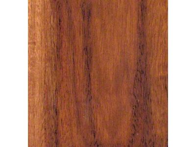 RETROLINER Real Wood Bed Liner; Black Walnut Wood; HydroShine Finish; Mild Steel Punched Bed Strips (15-22 Colorado w/ 5-Foot Short Box)