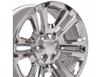 Sierra Style Chrome 6-Lug Wheel; 22x9; 31mm Offset (23-25 Colorado)