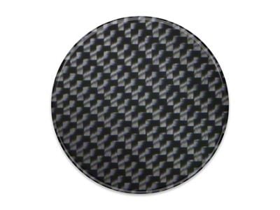 Tailgate Letter Inserts; Domed Carbon Fiber (23-25 Colorado)