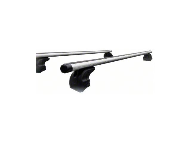 Traveler Cross Bar Roof Rack; Silver; 52-Inch (15-22 Colorado)