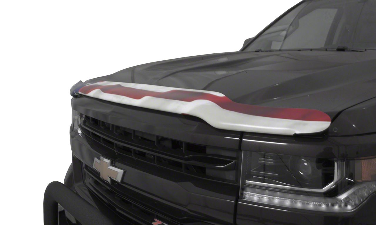 Colorado Vigilante Premium Hood Protector; American Flag (15-22 ...