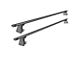 Vigor Roll Bar Cross Bars; Black (15-22 Colorado)