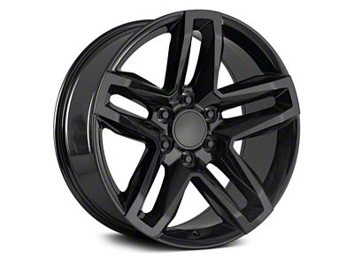 Z71 Style Gloss Black 6-Lug Wheel; 20x9; 15mm Offset (23-25 Colorado)