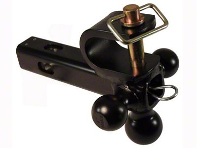 2-Inch Receiver Hitch 6-Way Multi-Hitch (Universal; Some Adaptation May Be Required)