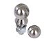 1-Inch Shank Interchangeable Hitch Ball Set; 1-7/8 to 2-Inch; Stainless Steel