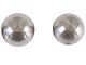 1-Inch Shank Interchangeable Hitch Ball Set; 1-7/8 to 2-Inch; Stainless Steel