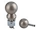 1-Inch Shank Interchangeable Hitch Ball Set; 2 to 2-5/16-Inch; Nickel-Plated Steel