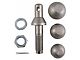 Interchangeable Hitch Ball Set; 1-7/8 to 2-5/16-Inch; Nickel-Plated Steel