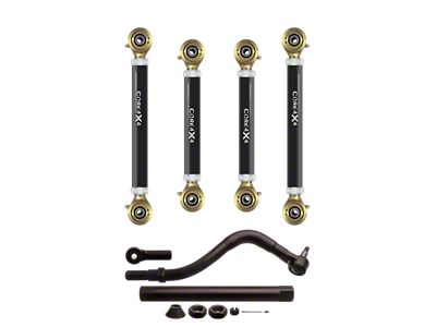 Core 4x4 Tow Series Adjustable Front Upper and Lower Control Arm and Track Bar Kit (00-01 RAM 1500)