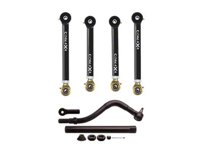 Core 4x4 Trail Series Adjustable Front Upper and Lower Control Arm and Track Bar Kit (94-99 RAM 1500)