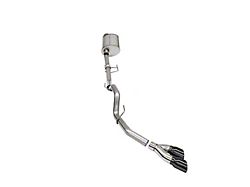 Corsa Performance Sport Single Exhaust System with Twin Black Tips; Side Exit (21-24 3.5L EcoBoost F-150, Excluding Raptor & Tremor)