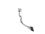 Corsa Performance Xtreme Single Exhaust System with Twin Black Tips; Side Exit (21-25 5.0L F-150, Excluding Tremor)