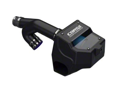Corsa Performance Closed Box Cold Air Intake with MaxFlow 5 Oiled Filter (17-20 3.5L EcoBoost F-150, Excluding Raptor)