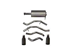 Corsa Performance Sport Dual Exhaust System with Black Tips; Rear Exit (19-24 5.7L RAM 1500)