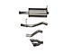 Corsa Performance Sport Single Exhaust System with Twin Polished Tips; Side Exit (19-24 5.7L RAM 1500)