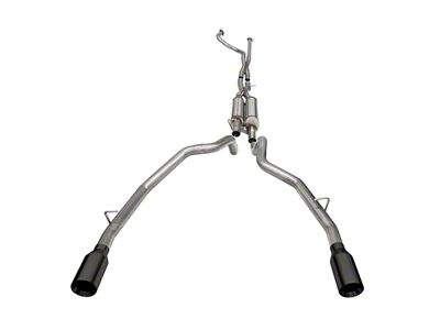 Corsa Performance Xtreme DRE Exhaust System with Black Tips; Rear Exit (21-24 RAM 1500 TRX)