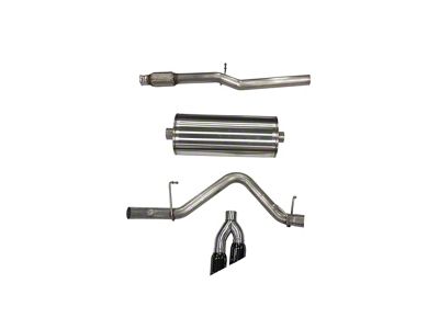 Corsa Performance Sport Single Exhaust System with Black Tips; Side Exit (19-24 5.3L Silverado 1500)